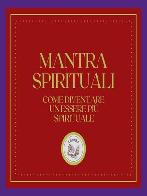 cover image of Mantra Spirituali